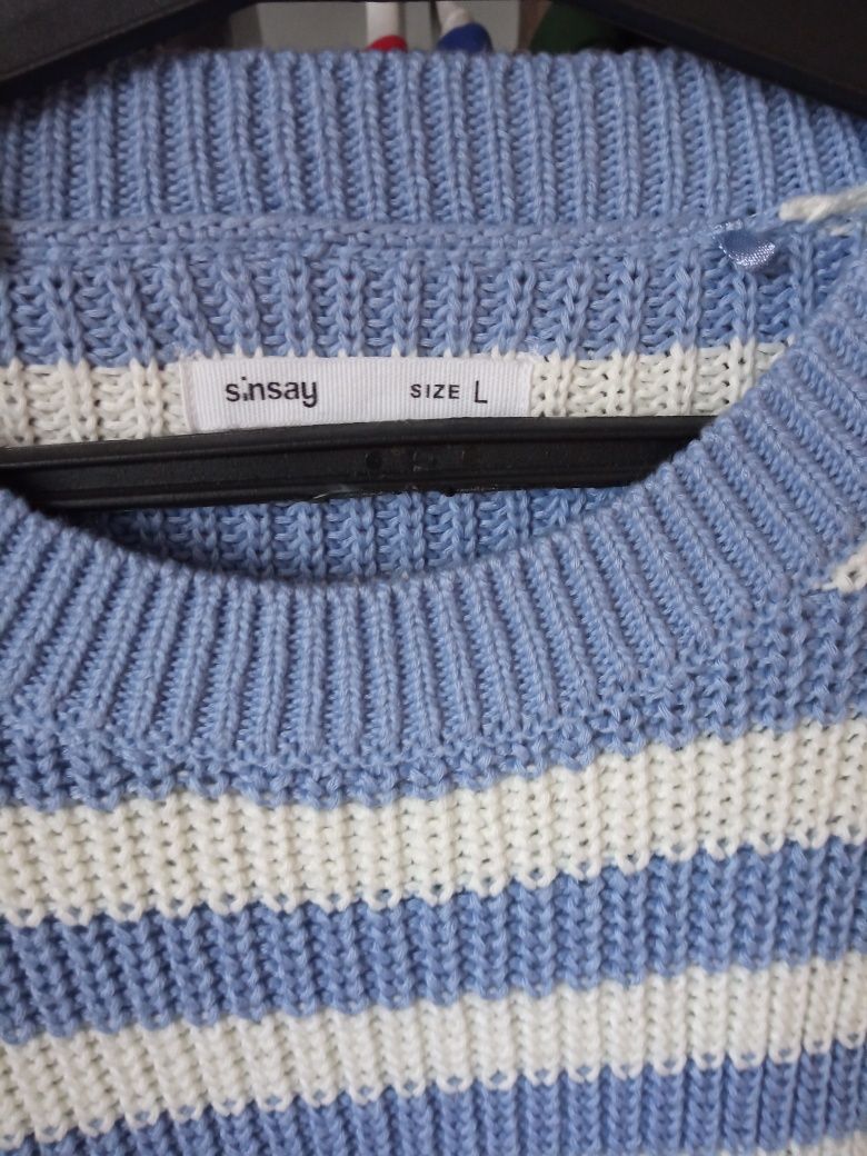 Sweter Sinsay paski L