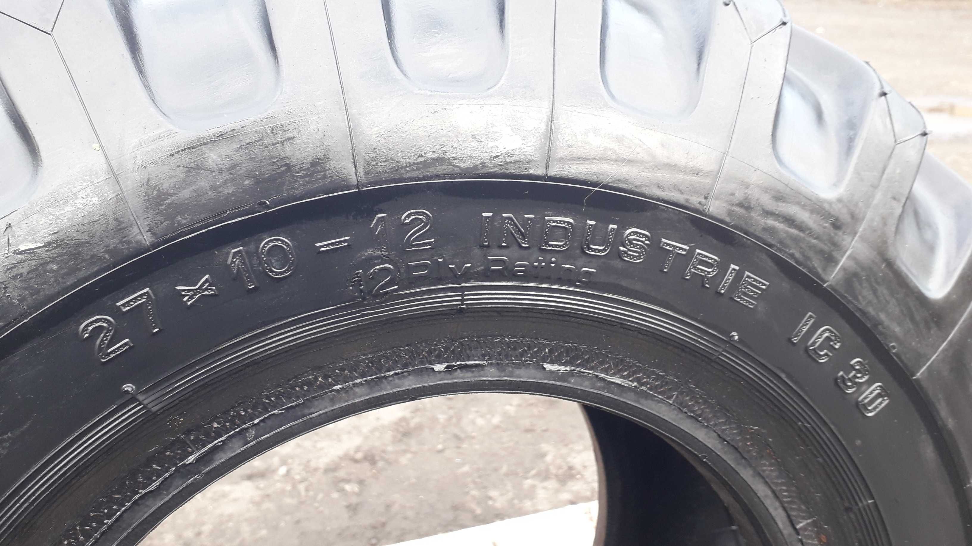 Opona CONTINENTAL 27x10-12 industrie IC30 12pr 27x10x12