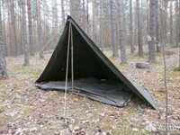 Плащ-палатка старого образца военная 175 х 175 см
