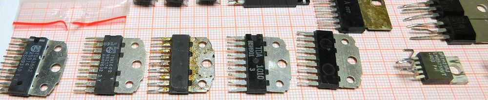 Części elektroniczne  zestaw [095]2