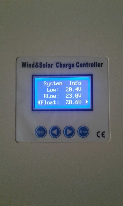 Regulator ładowania  24 V  MPPT   5 KW TURBINA / 5KW PV
