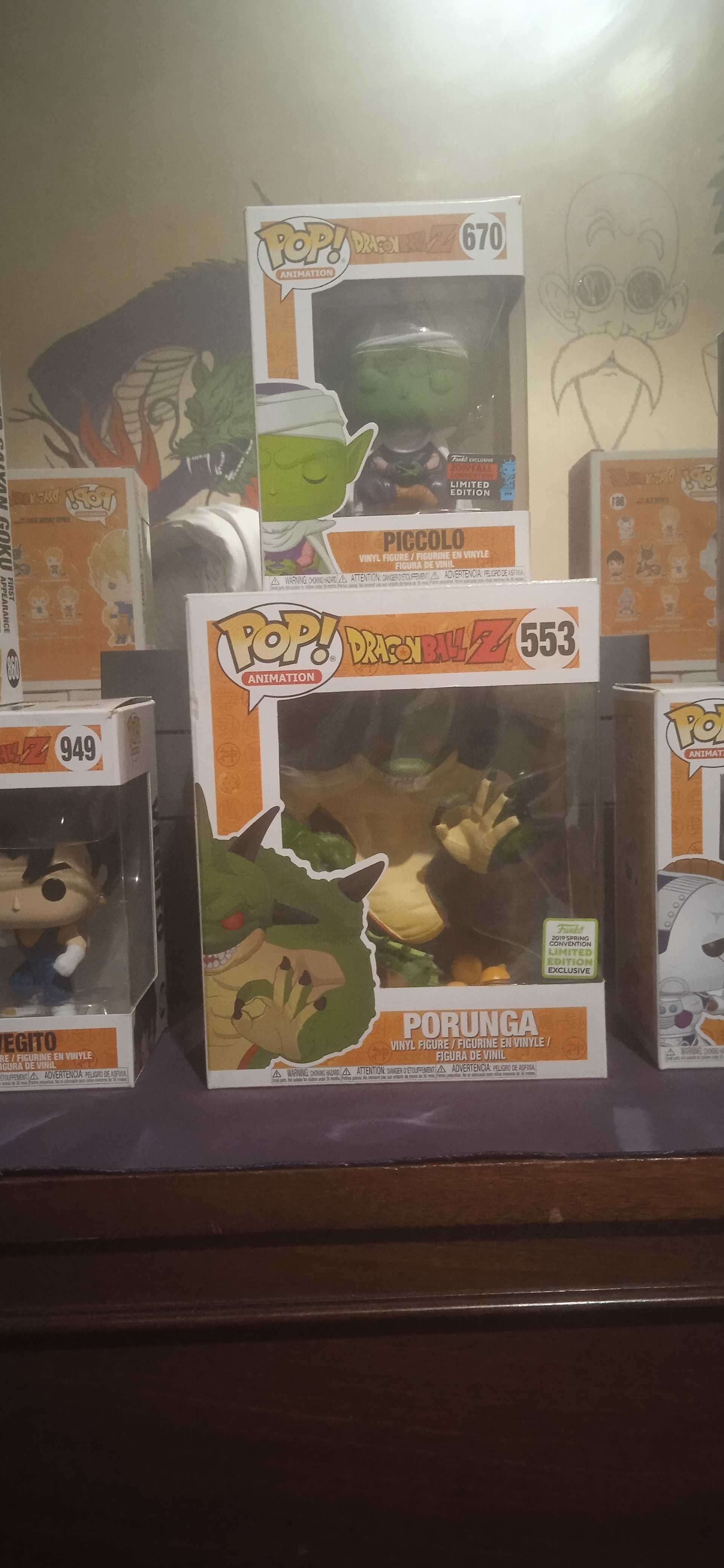 Funko pops DragonBall originais