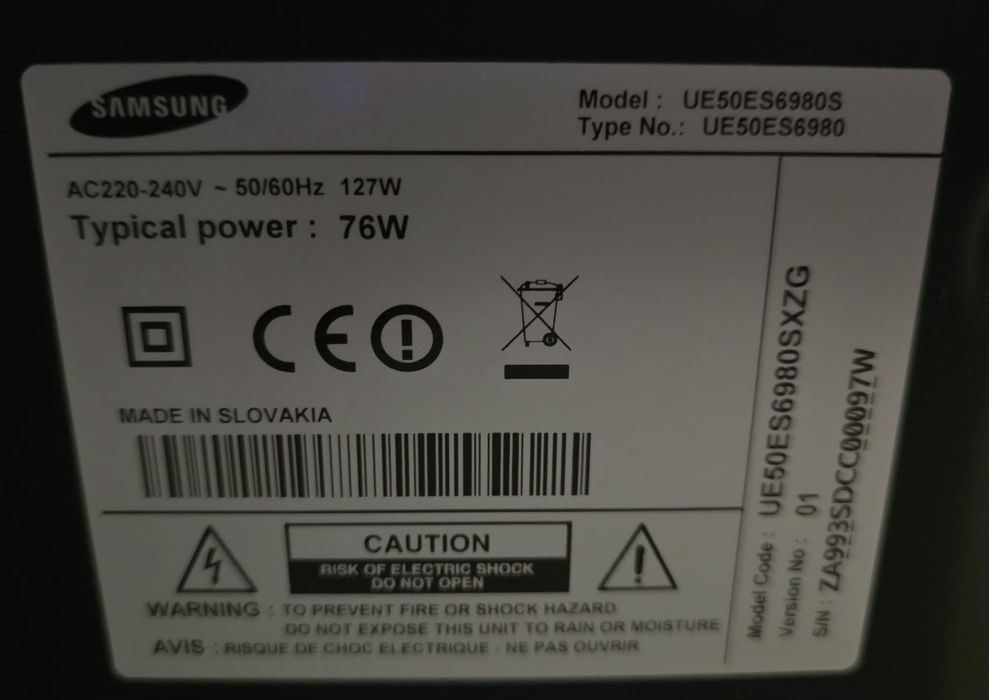 Samsung UE50ES6980S