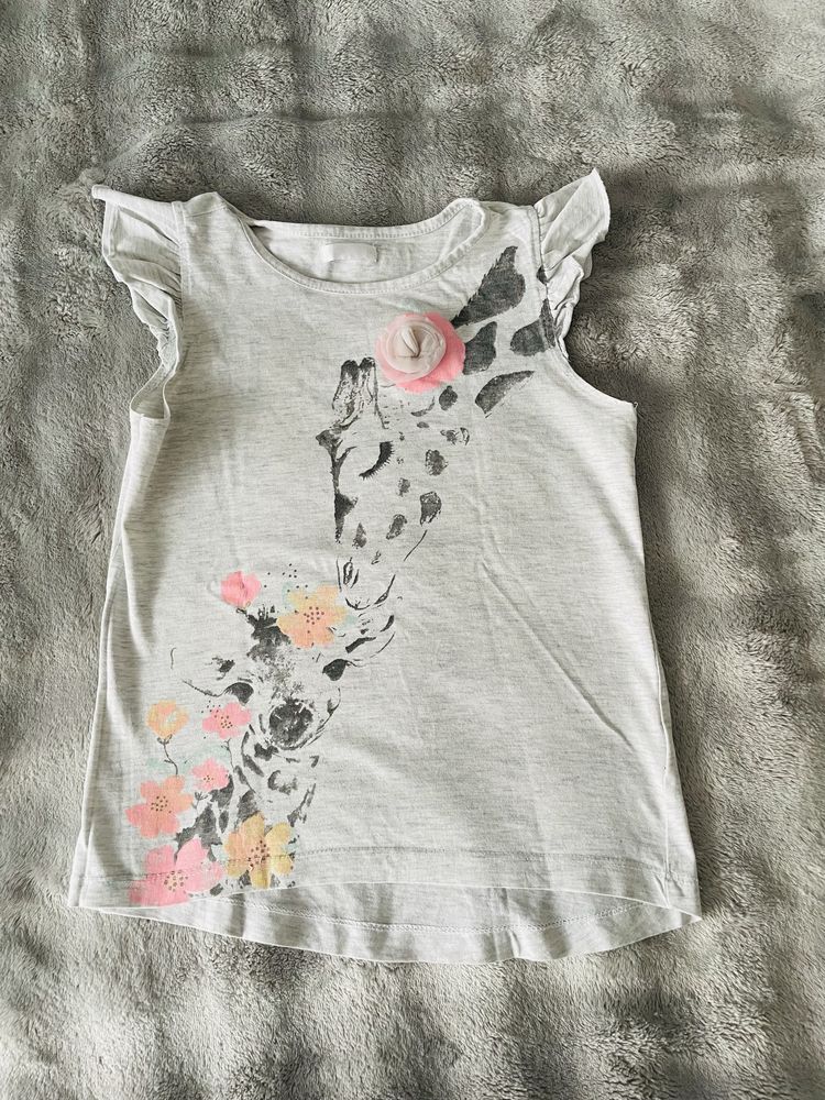 T-shirt, bluzeczka, koszulka dziewczęca 122 cm, 6-7 lat.