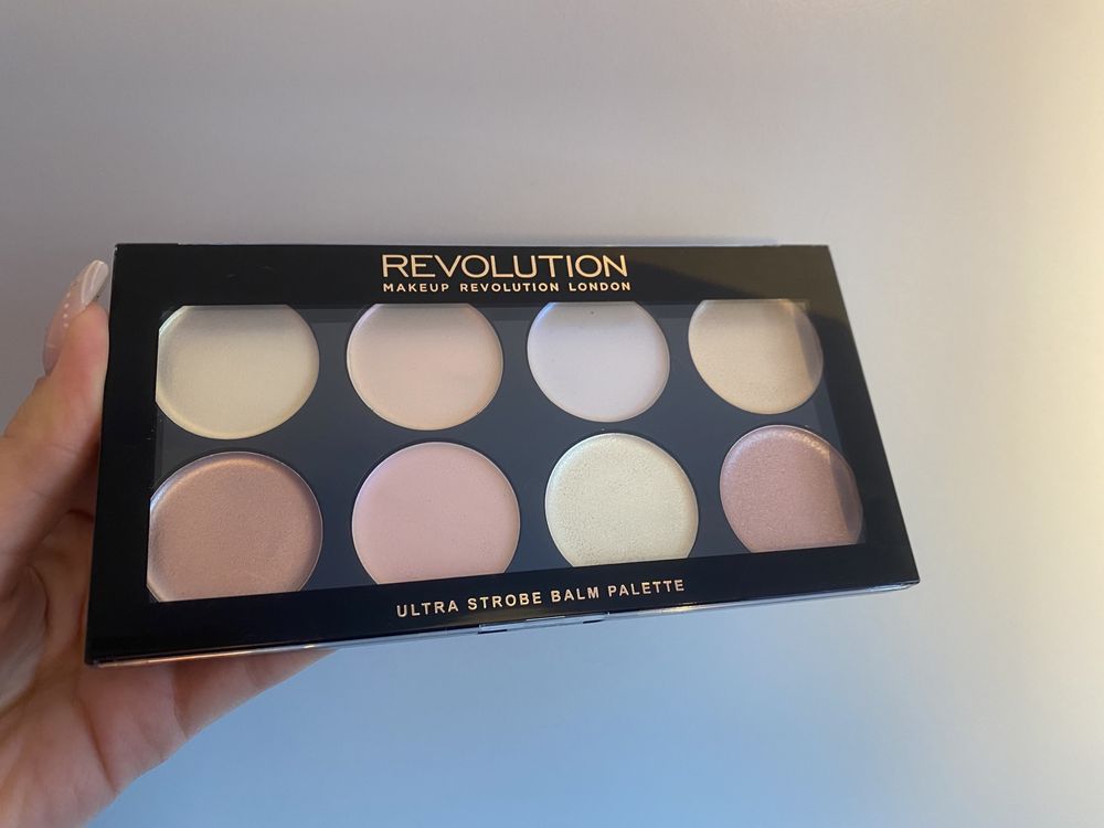 paletka paleta rozświetlaczy kremowa ultra strobe balm palette