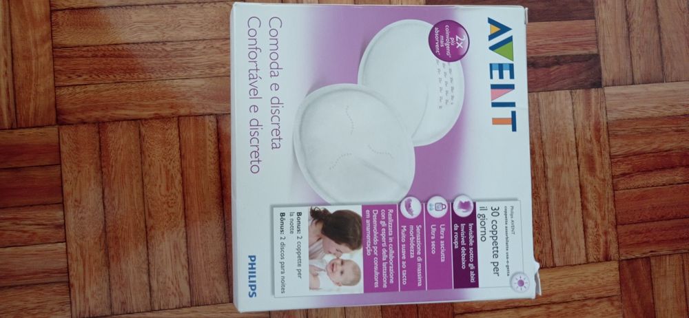 Discos absorventes de amamentação Philips avent