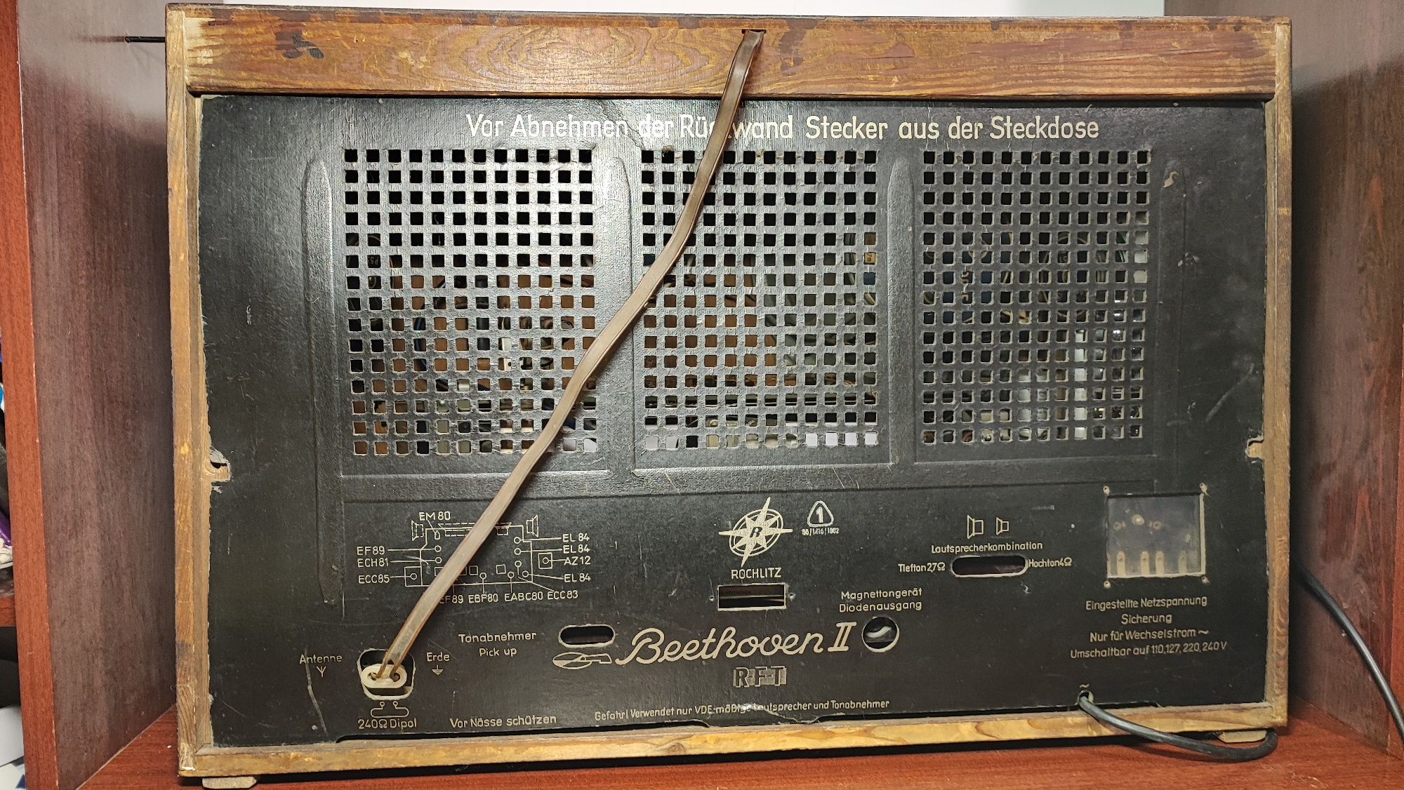 Stare radio lampowe Beethoven 2