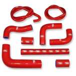 kit tubos radiador samco ducati monster 998 / 996 vermelho