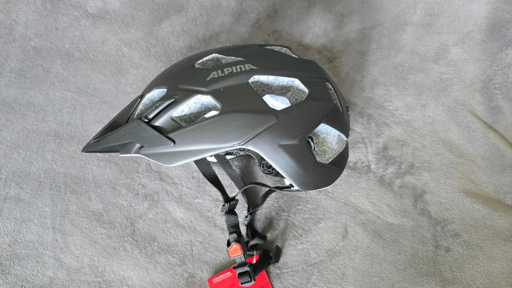 Kask MTB Enduro Alpina Anzana rozmiar 57-61cm czarny mat