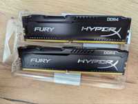 Оперативна пам'ять Kingston HyperX FURY 8 GB (2x4GB) DDR4 2400 MHz