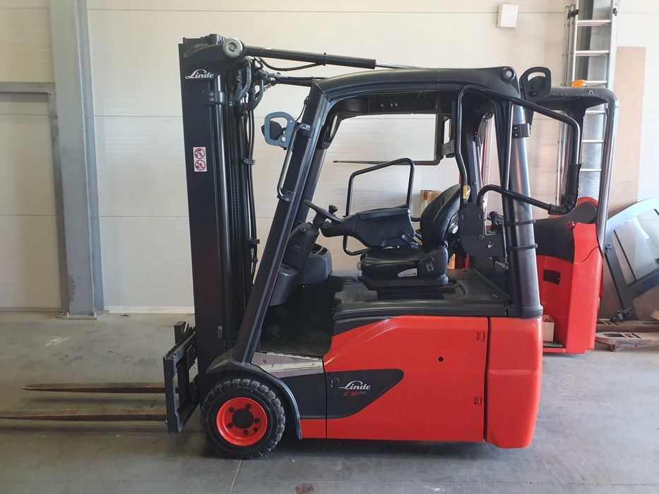 Wózek widlak LINDE E16 2019r 52 netto 3.15m ELEKTRYK 6030h E18 E14 E20