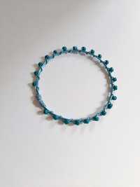 Bracelete azul pulseira