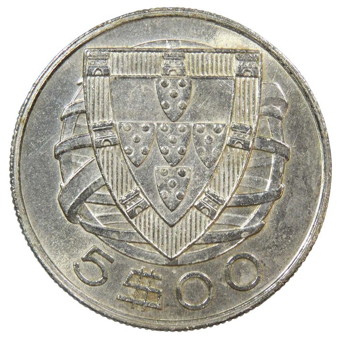 Republica Portuguesa - 5$00 1937 - Soberba - 170€