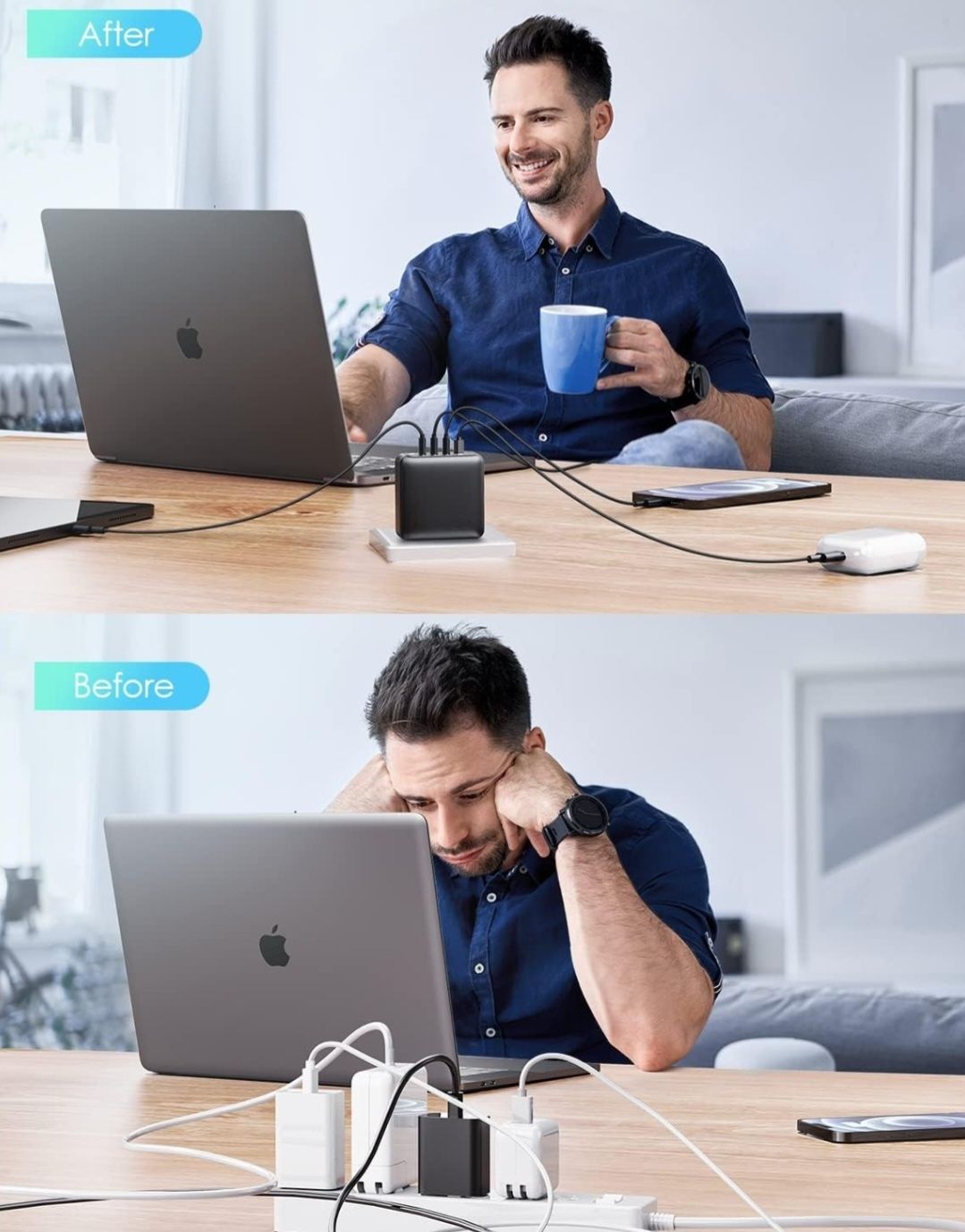 Ładowarka USB C oraimo, HyperGaN 120 W