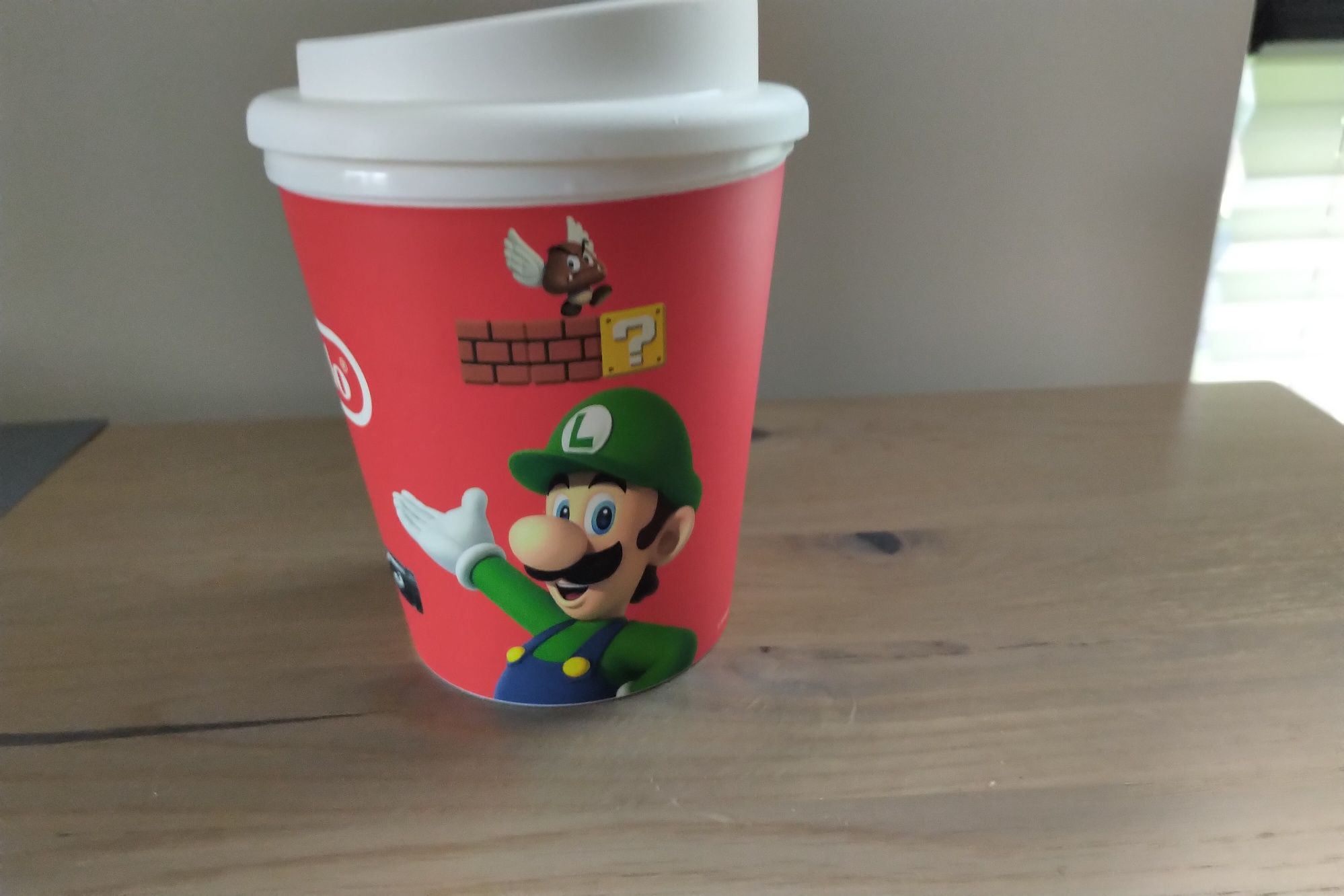 Kubek do picia Nintendo Switch Mario i Luigi oryginal nowy + gratis