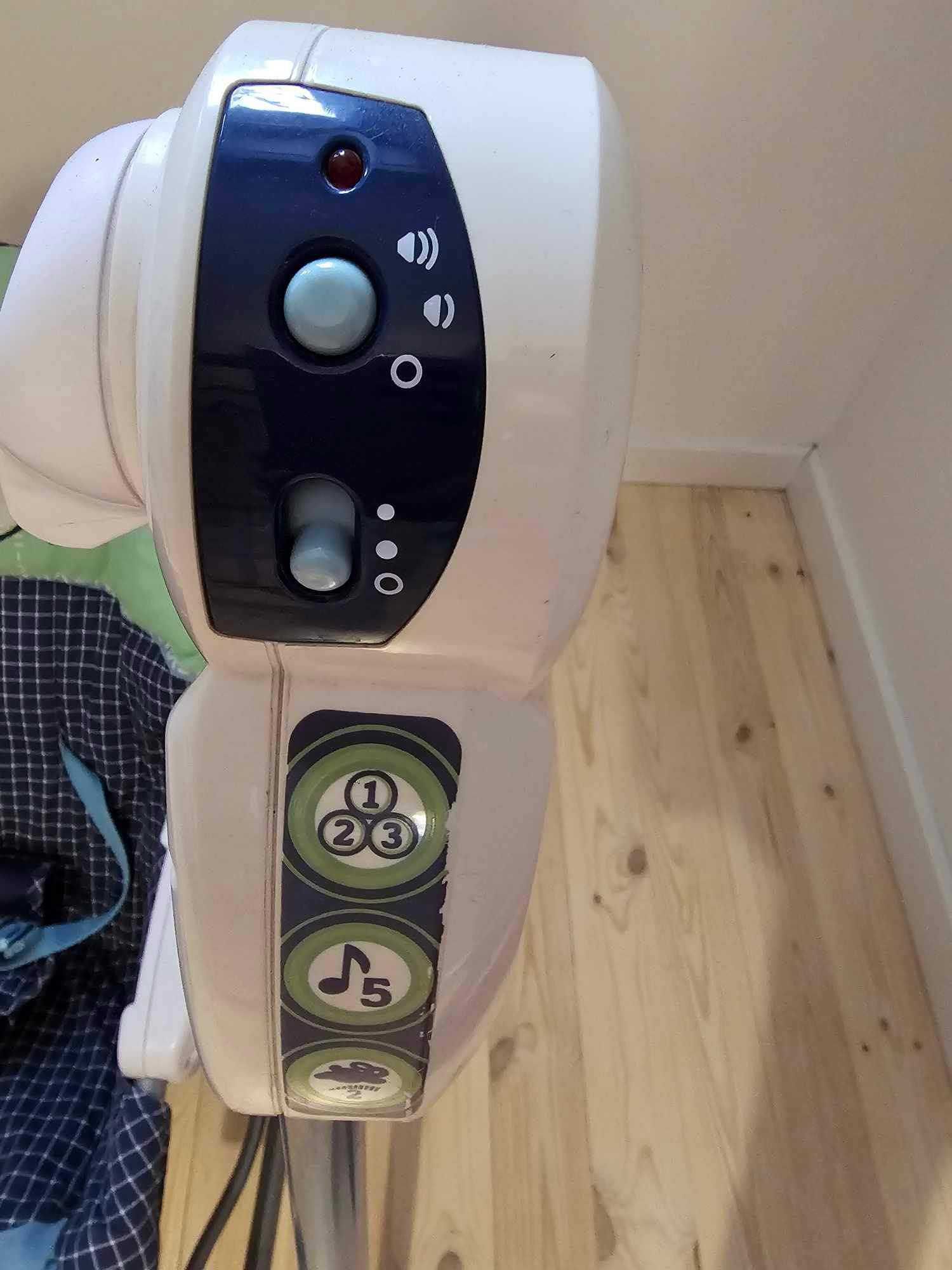 Bujak z pozytywką krzesełko Fisher price w pełni sprawne