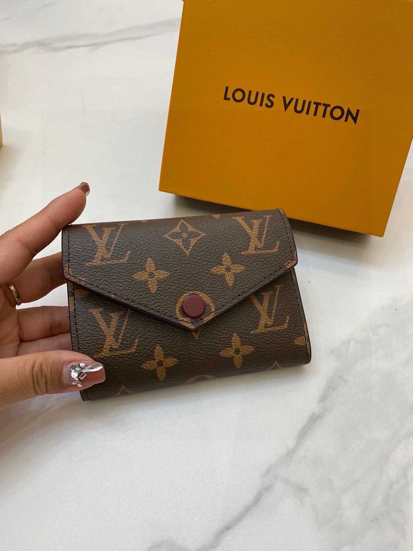LV Victorine tri-fold wallet