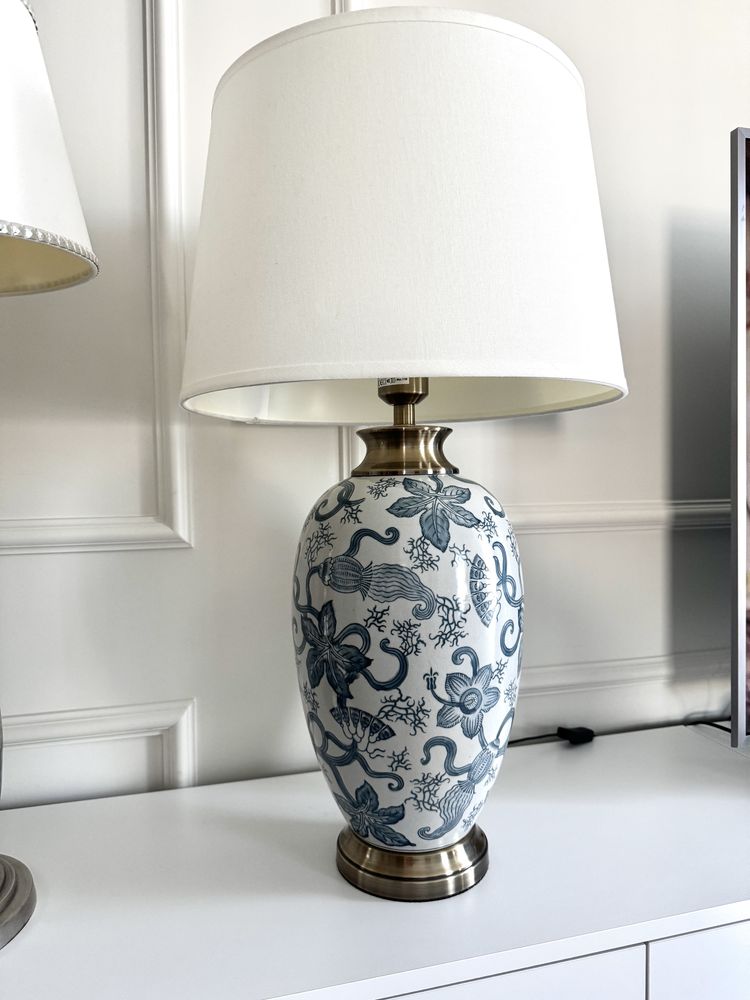 duża Lampa stojąca glamour 77cm