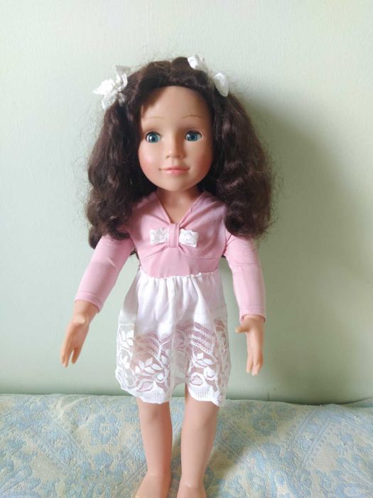 Коллекционная вінілова кукла лялька 50 см пупс