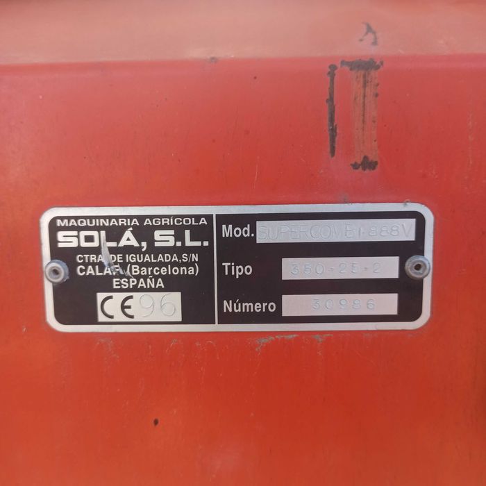 Semeador linhas Sola