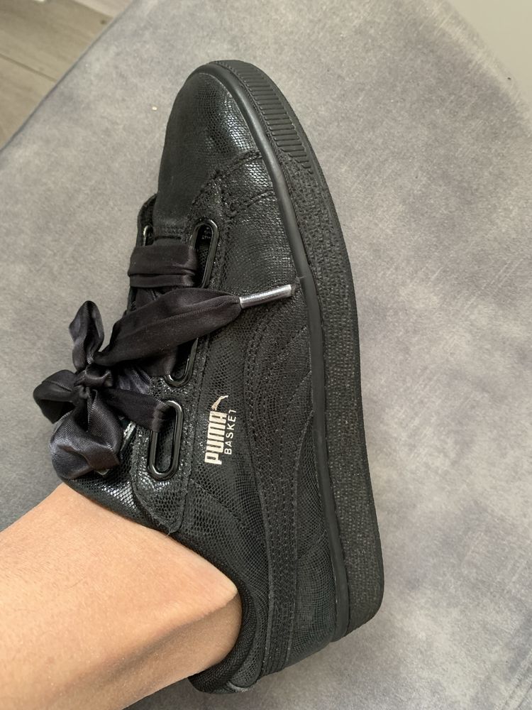 Кеди  чорні PUMA