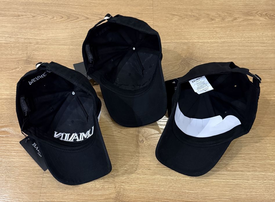 Кепка Balmain new collection чорна