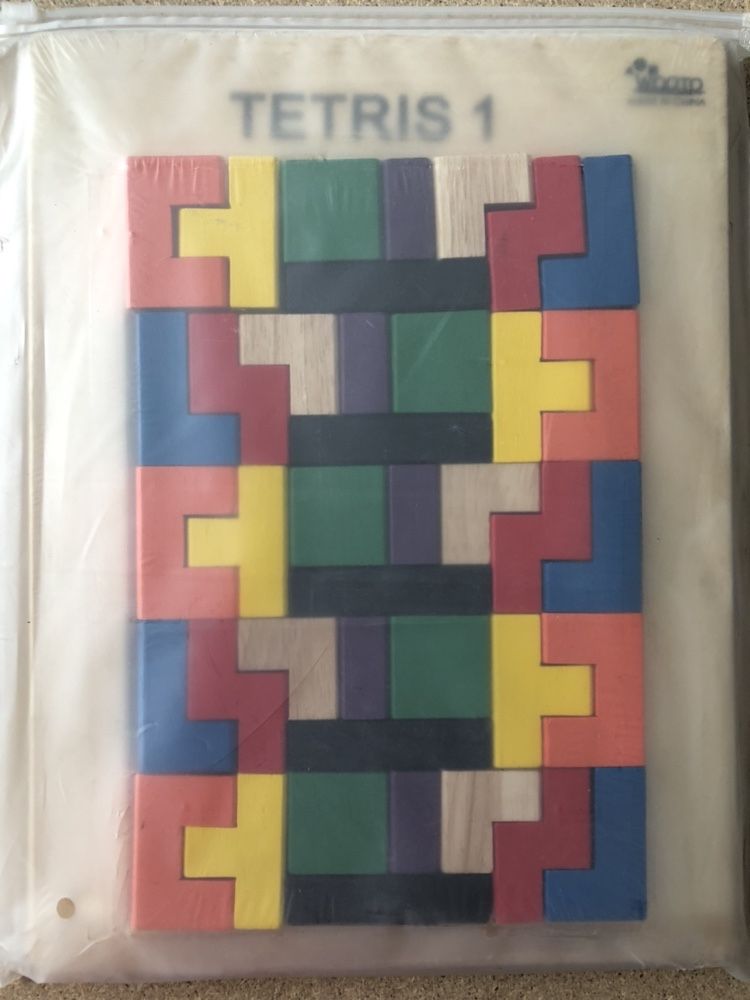 Tetris zabawka klocki