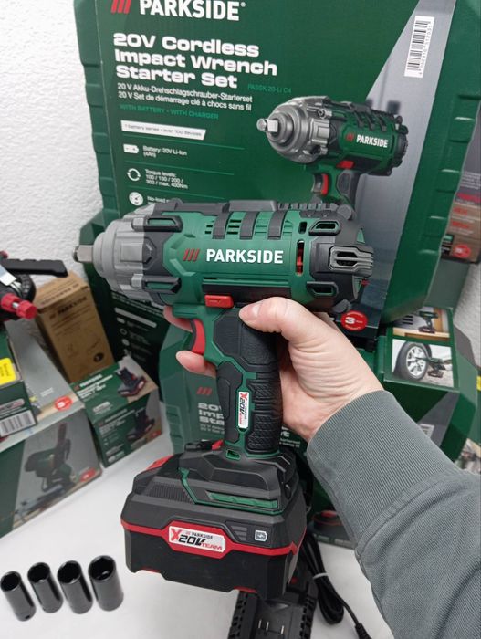 Шок! Потужний Ударний гайковерт PARKSIDE PASSK C4, гайковерт парксайд