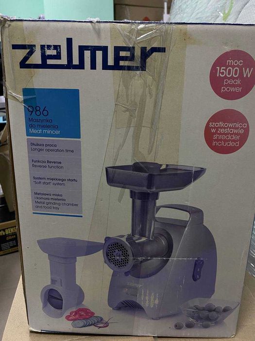 М’ясорубка Zelmer 986 — потужна та надійна кухонна помічниця