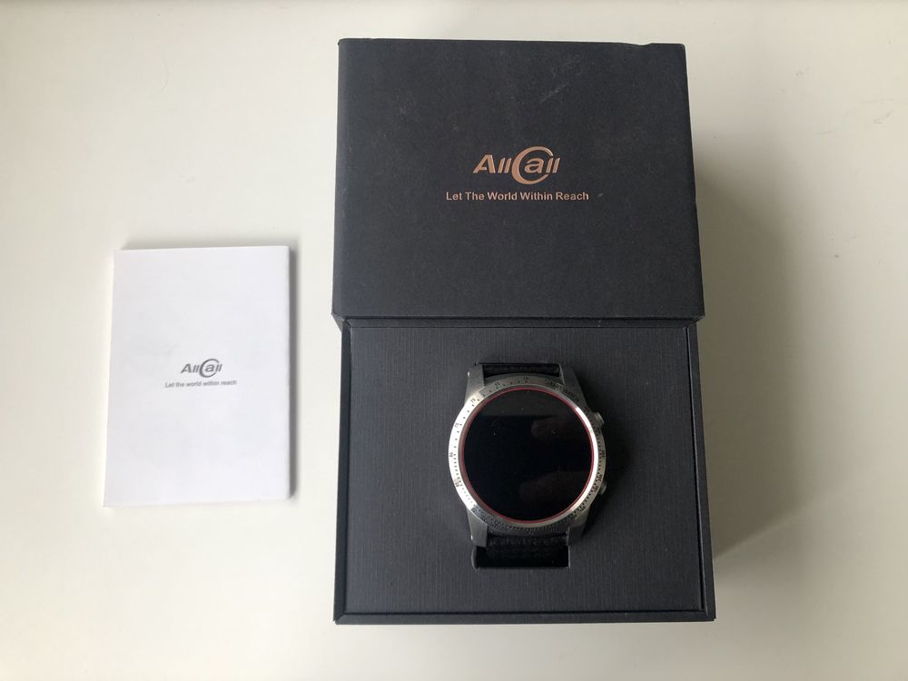 SmartWatch AllCall W1 Silver Quase Novo