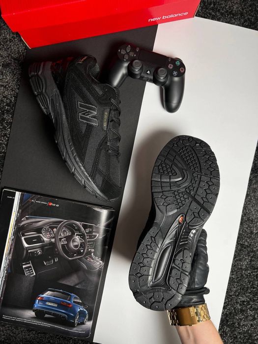Чоловічі кросівки нью беланс на хутрі New Balance 1906R Fur All Black