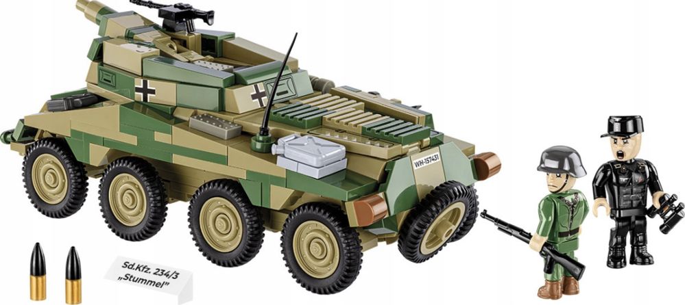 Klocki COBI 2288 SD.KFZ. 234/3 STUMMEL CZOŁG