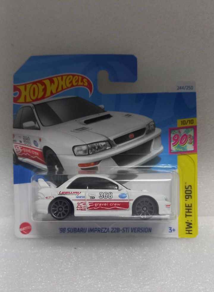 98 subaru impreza 22b sti-version hot wheels