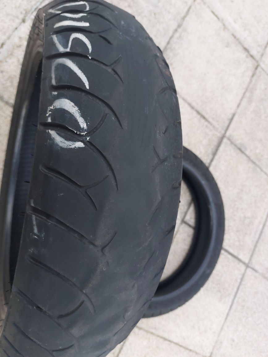 Pneus Metzeler 120/r17 e 170/r17..