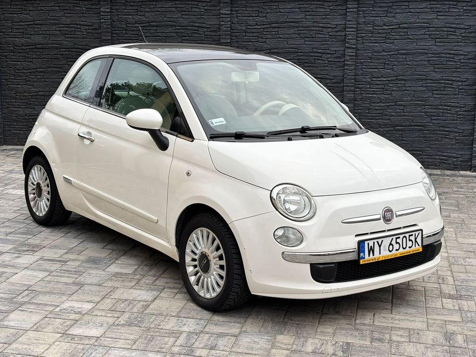 Fiat 500 1.2 Benzyna Salon Polska Panoramiczny Dach
