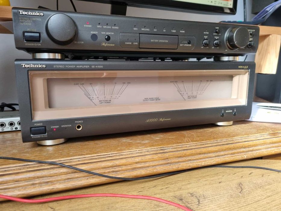 Technics SU-C1000 + Technics SE-A1000
