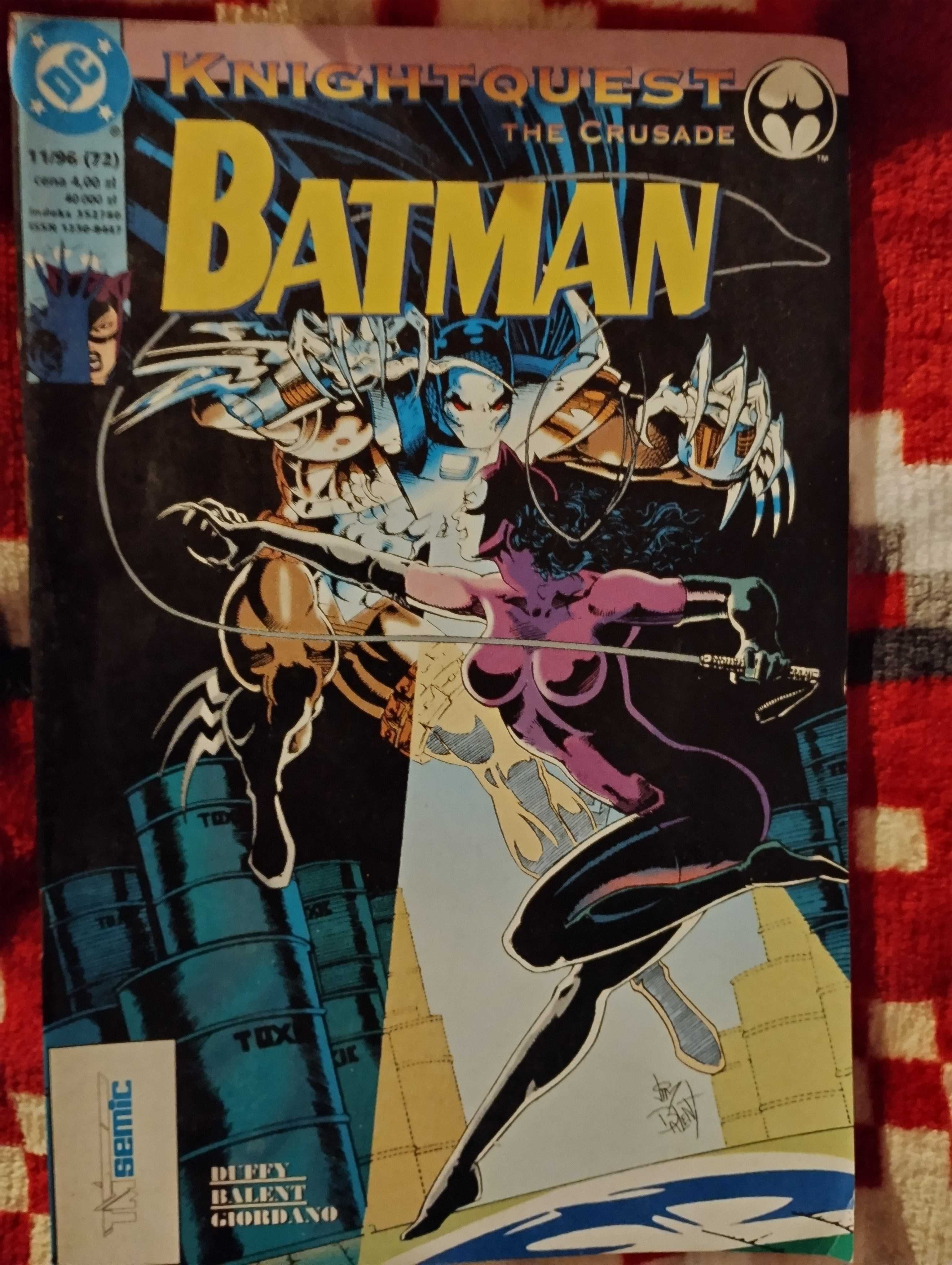Batman TM semic 1996 8 zeszytów