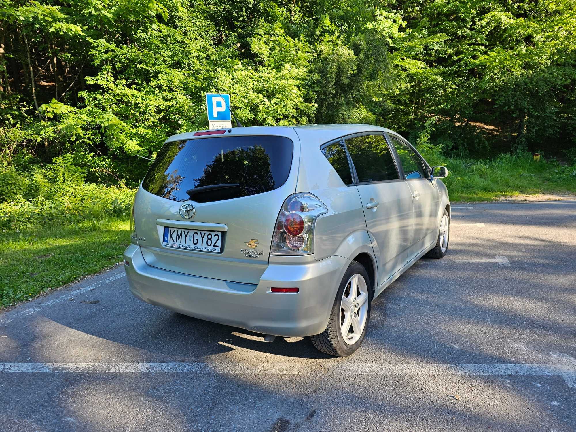 Toyota Corolla Verso 7 Osobowa 1.8 benzyna + LPG