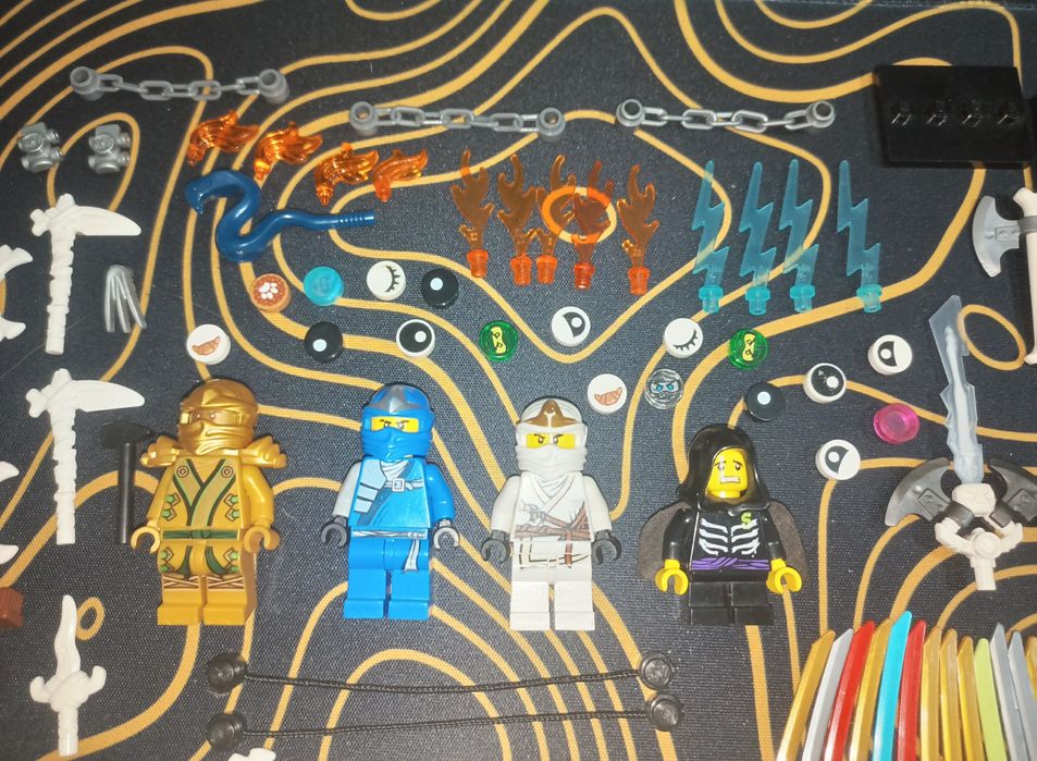 детали, фигурки лего нинзяго