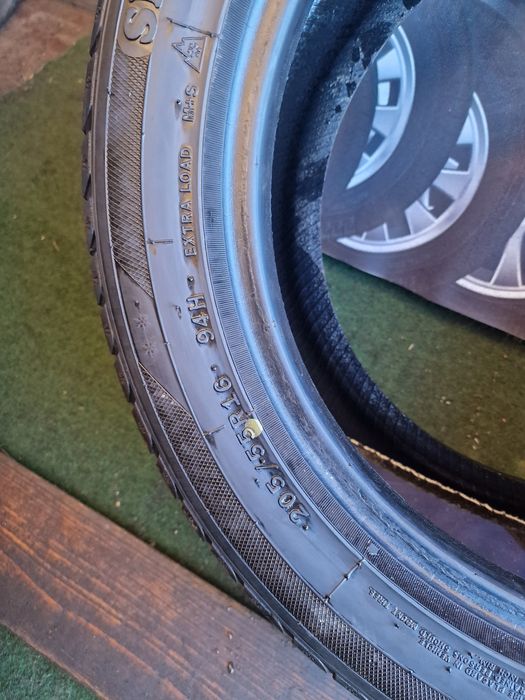 Opony zimowe 205/55/16 Tomket Para 7.8mm