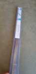 Listwa spadkowa lewa inox 120 cm
