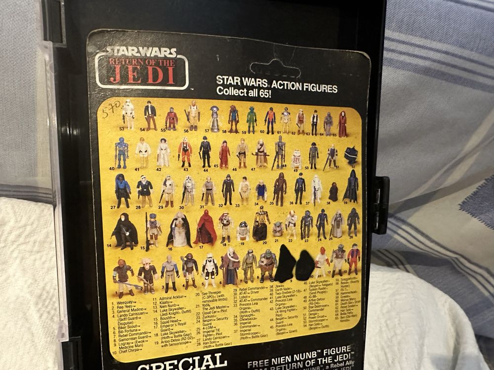 1983 Palitoy StarWars ROTJ Chief Chirpa SELADO