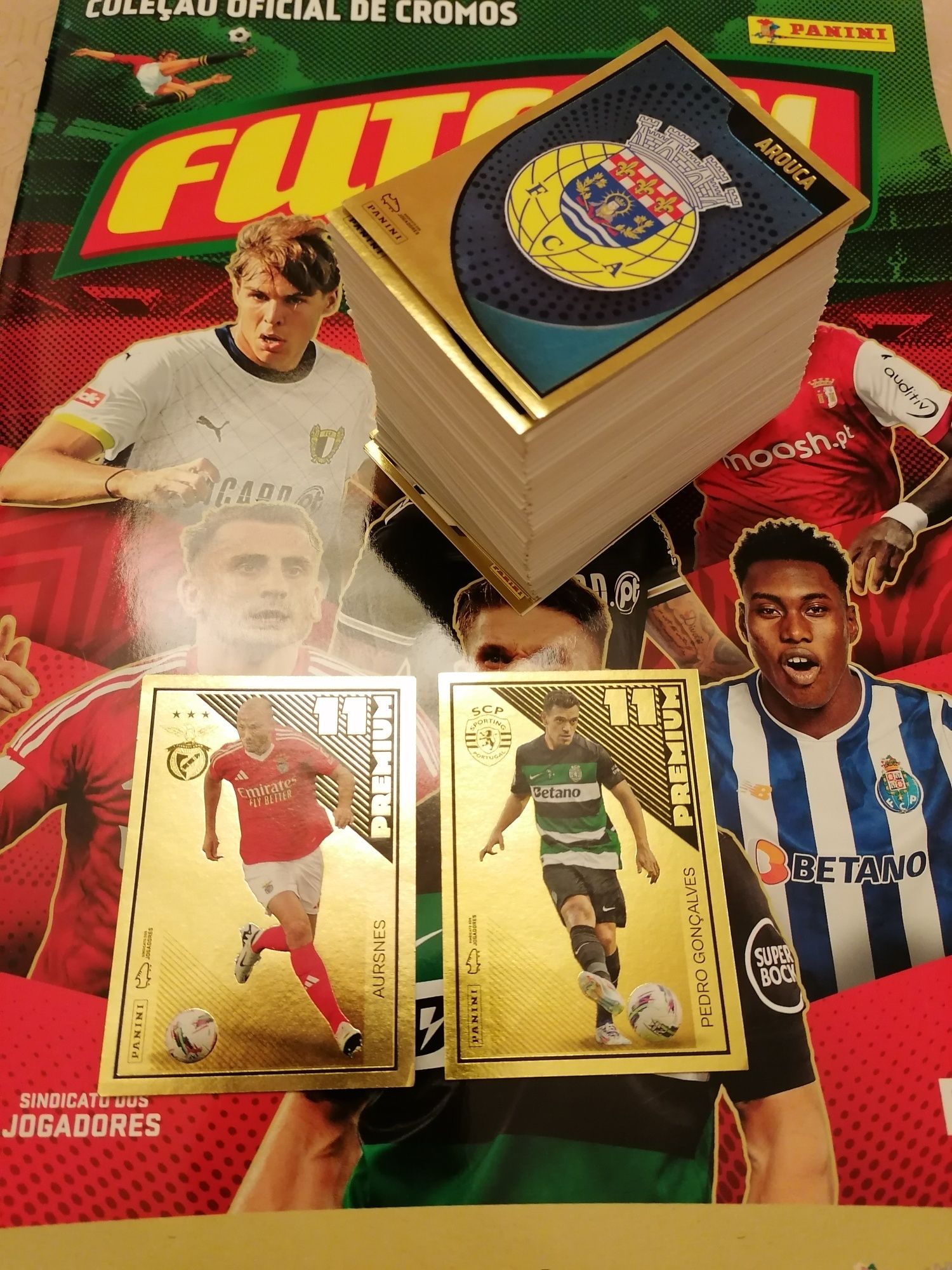 Cromos Futebol 2024-25 Liga Betclic Panini. 
Vendo os cromos da coleçã