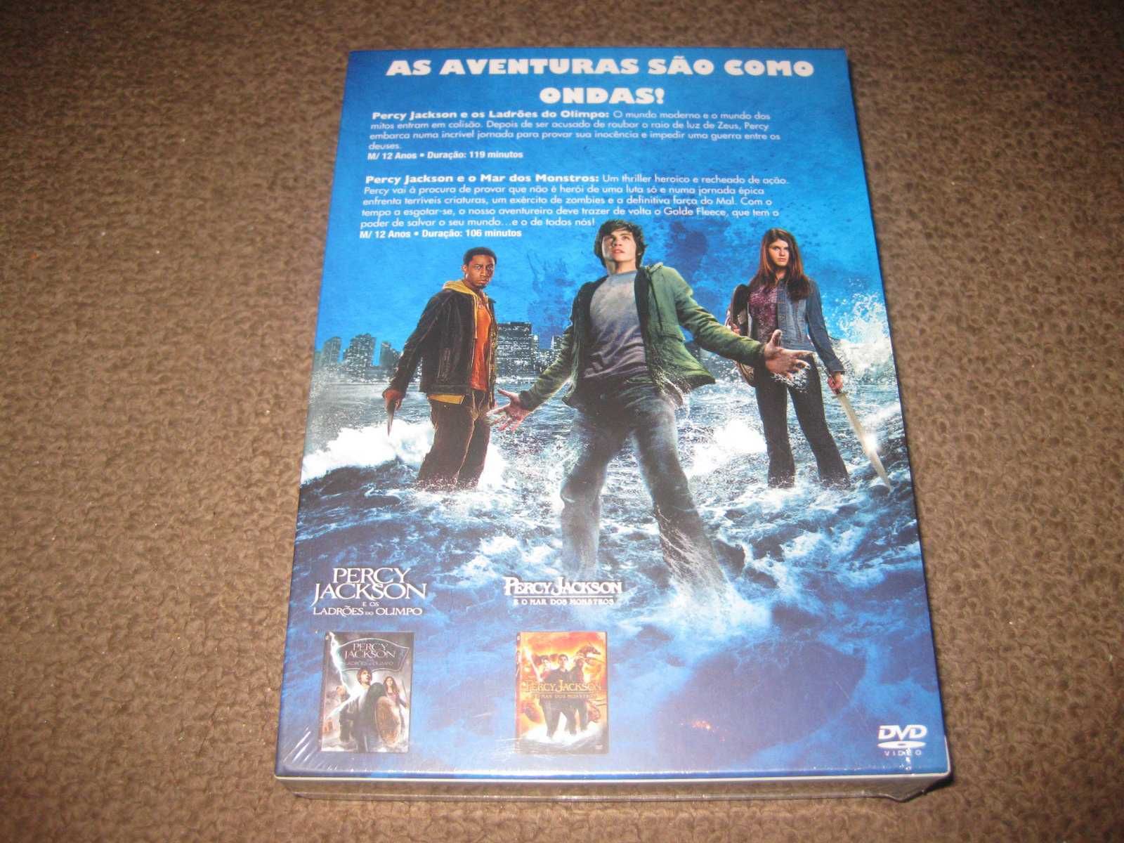 Colecção Completa "Percy Jackson" com Box Arquivadora/Selado!