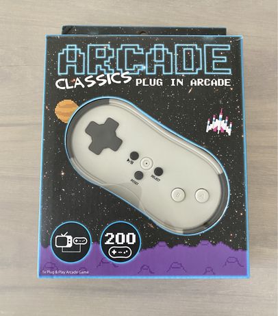 Arcade Classics - 200 jogos plug in arcade
