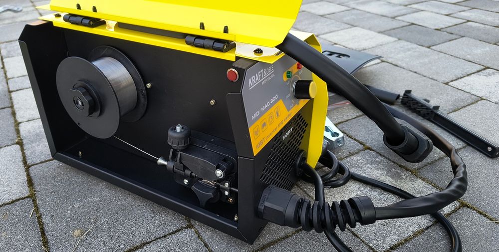 Spawarka migomat bezgazowy - cały komplet gotowy do pracy - OKAZJA!!!