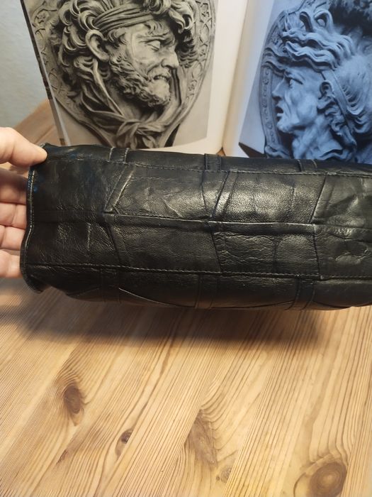 Винтажная сумка саквояж начало 1900г натуральная кожа.