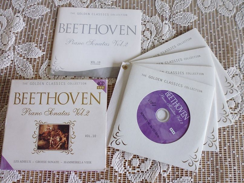 Sprzedam Album 4 CD 12 sonat fortepianowych Van Beethovena