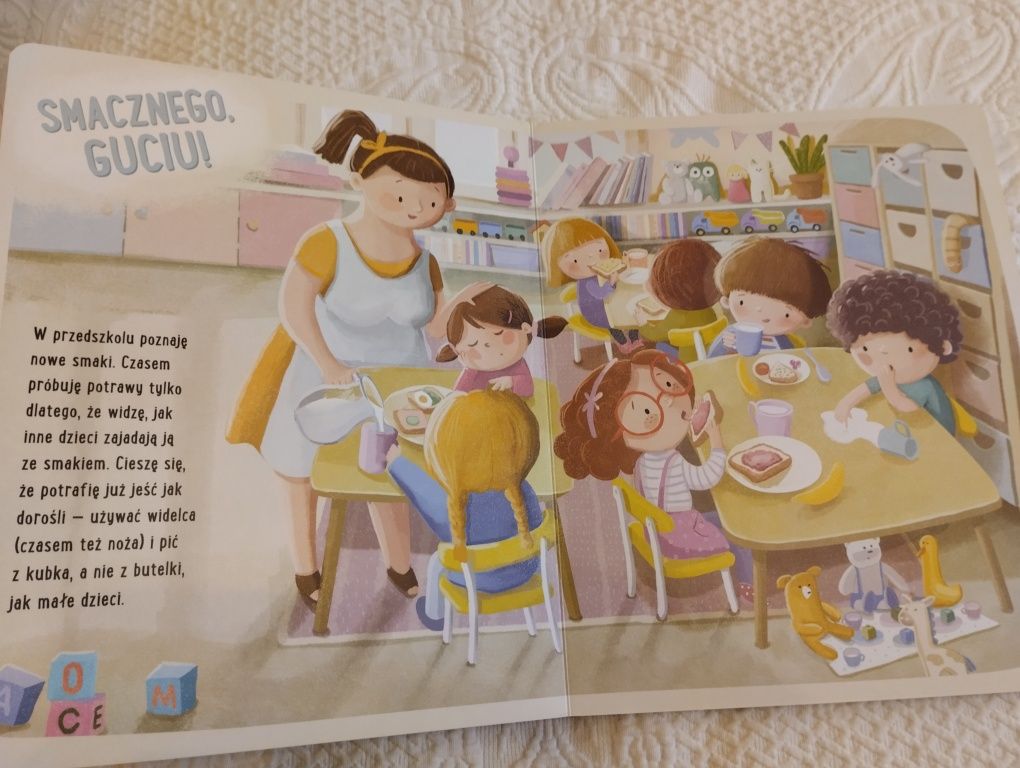 Książka dla dzieci Feluś i Gucio idą do przedszkola