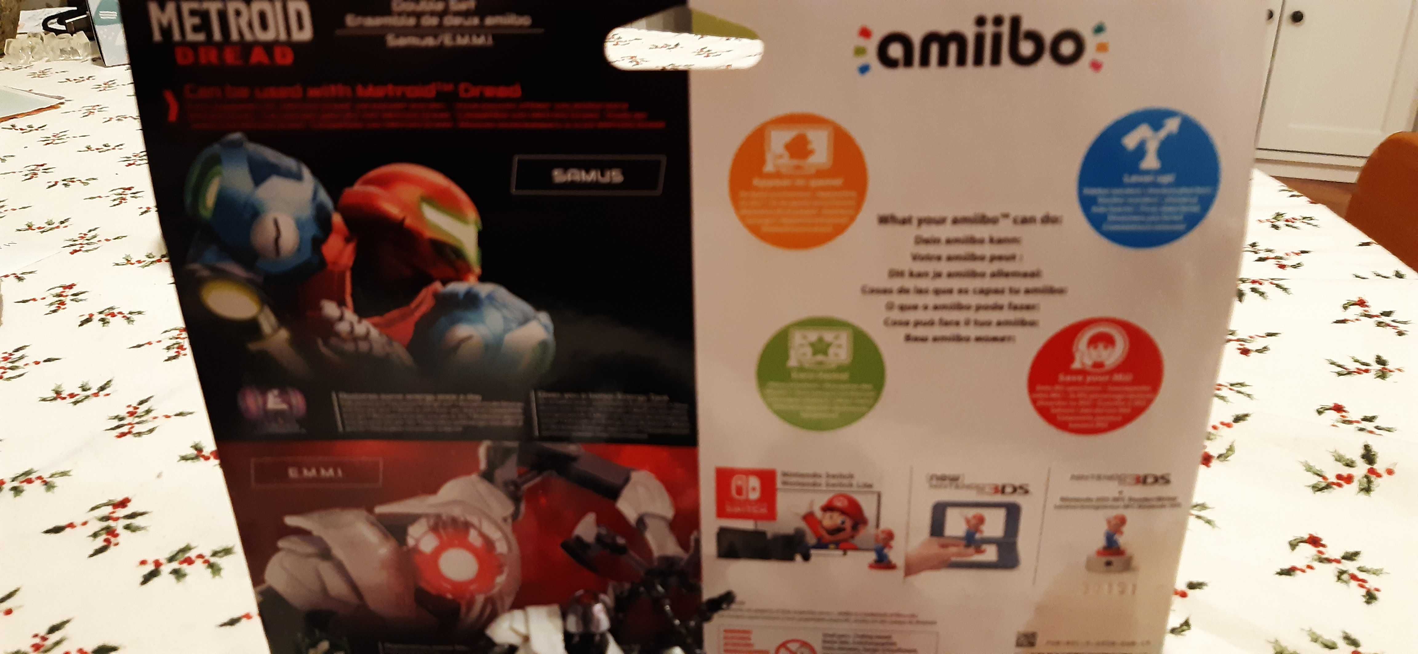 Amiibo Metroid Dread Samus i E.M.M.I. , 2 figurki